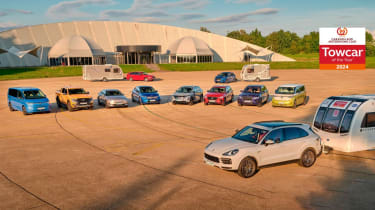 Tow Car of the Year - best car group tests 2023